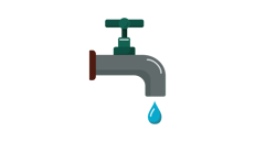 faucet drip sink