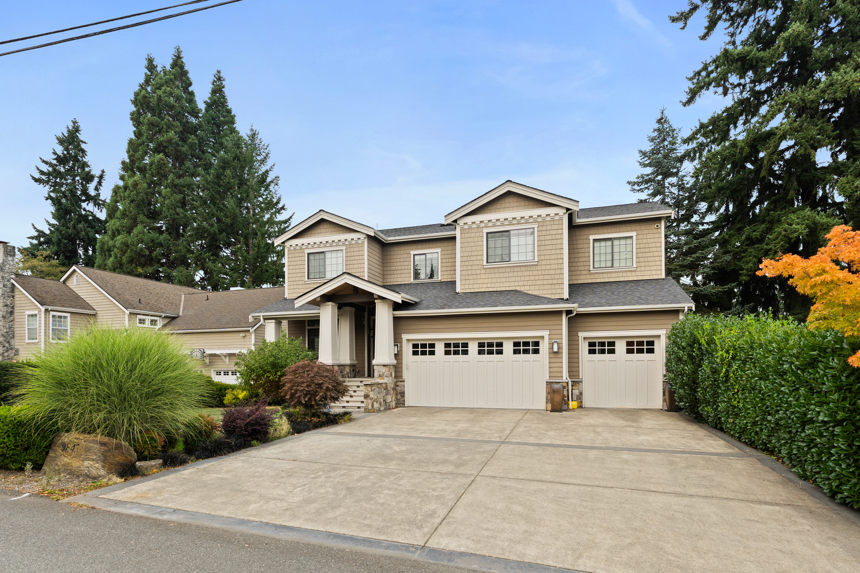 Bellevue WA residential neighborhood, rental property managed by Sagareus near top-rated Eastside schools