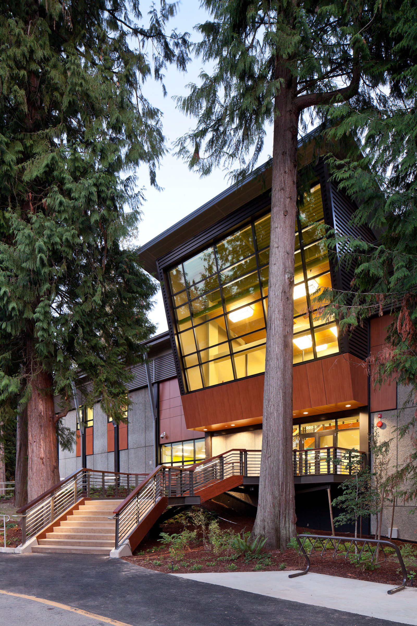 Green River College Cedar Hall in Auburn WA, community landmark near rental properties