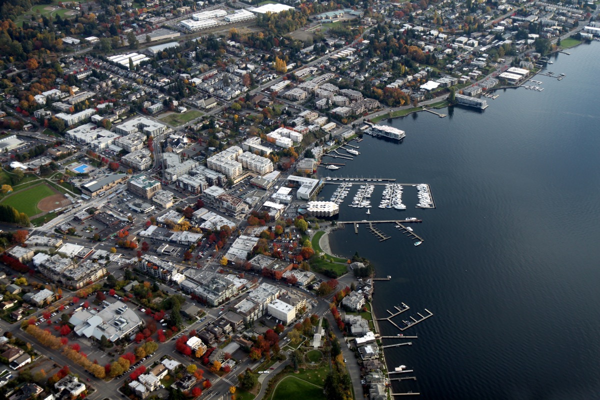 Kirkland WA residential neighborhood with rental properties managed by Sagareus Property Management
